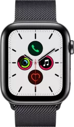 Apple Watch Series 5 - GPS + Cellular Stainless Steel Case 40mm